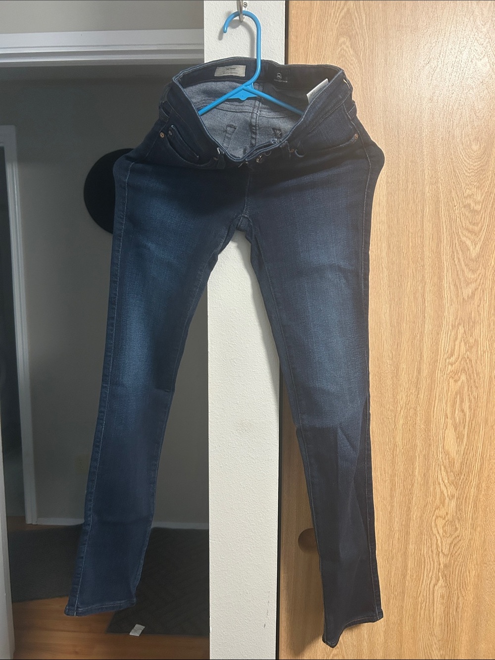 Ag Adriano Goldschmied Dark Indigo Skinny Jeans